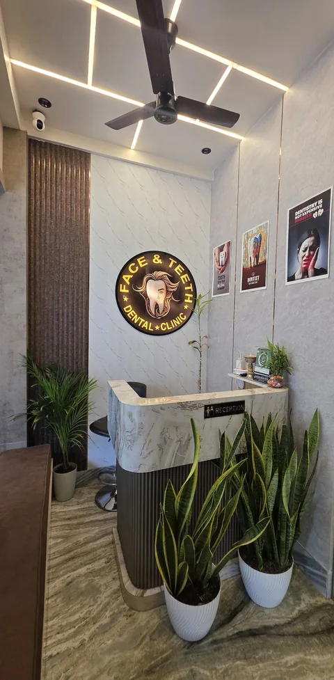 Face & Teeth Multispeciality Dental Clinic Reception